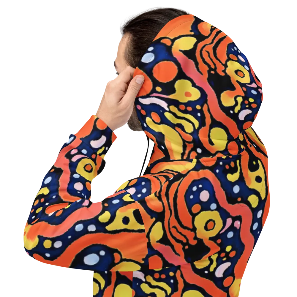Molten Playground on Hoodie — Back