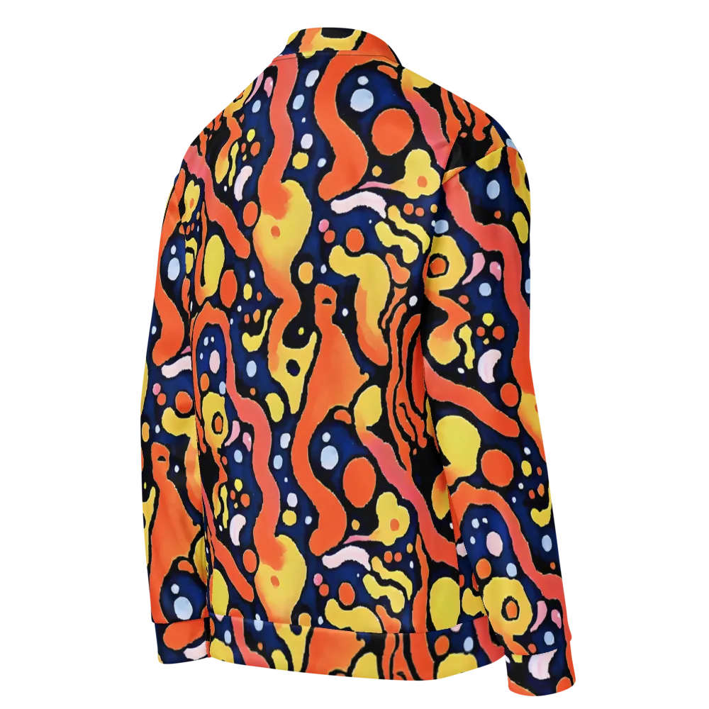 Molten Playground on Bomber Jacket — Right Back