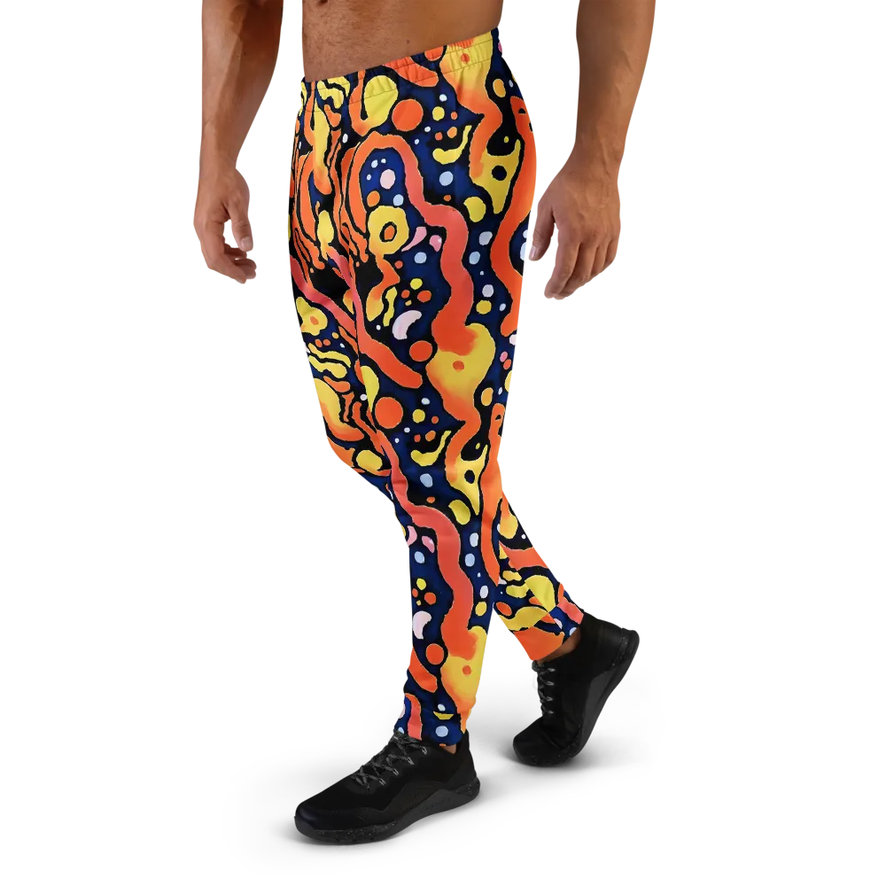 Molten Playground on Men's Joggers — Left