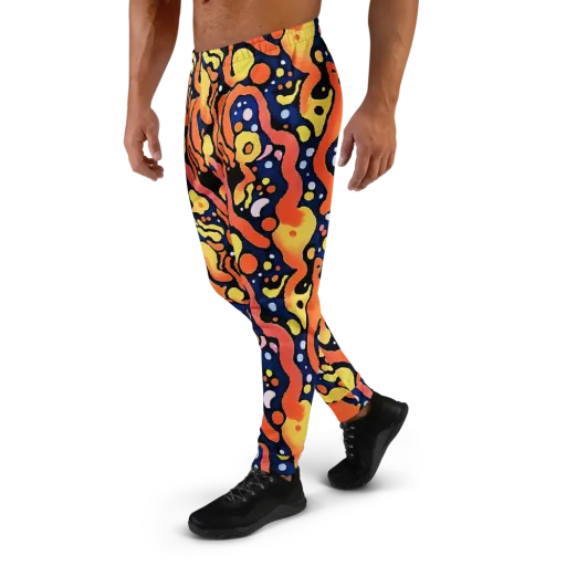 Molten Playground on a Men's Joggers