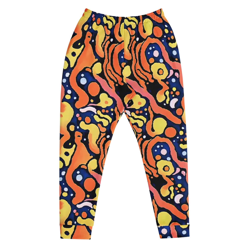 Molten Playground on Men's Joggers — Front