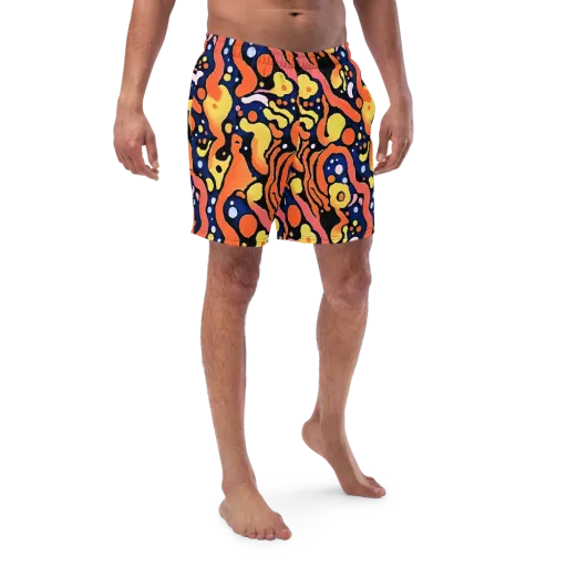 Molten Playground on a Swim Trunks