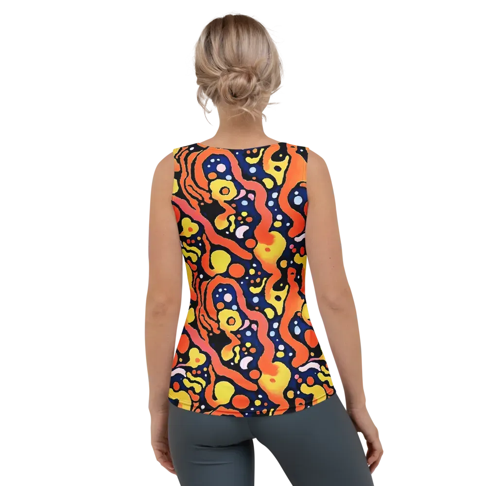 Molten Playground on Women's Tank Top — Back