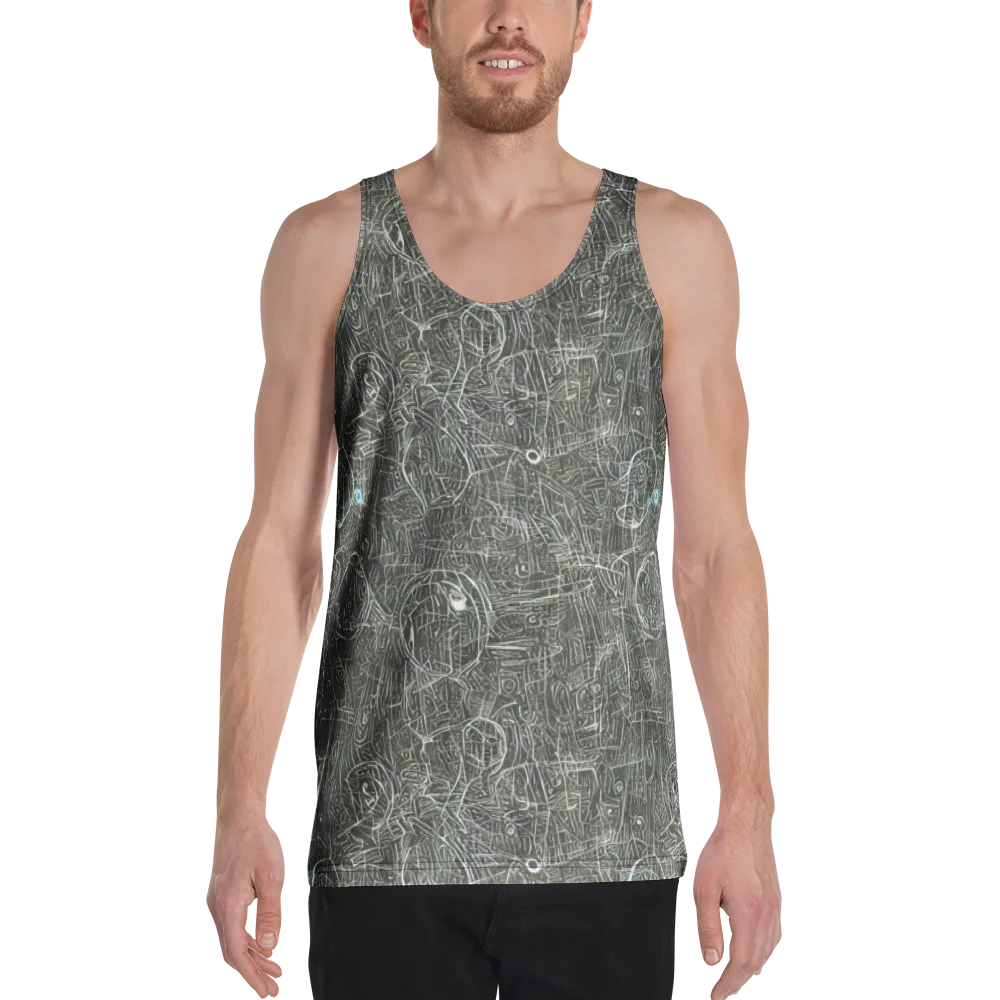 Obsidian Menagerie on Men's Tank Top — Front
