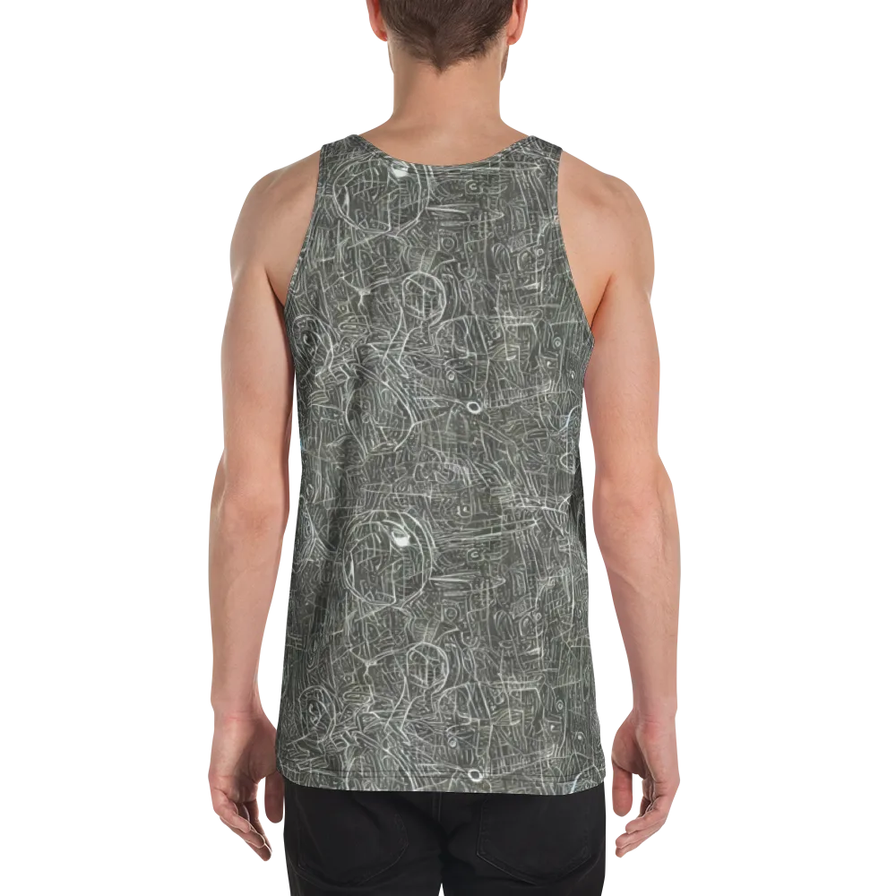 Obsidian Menagerie on Men's Tank Top — Back