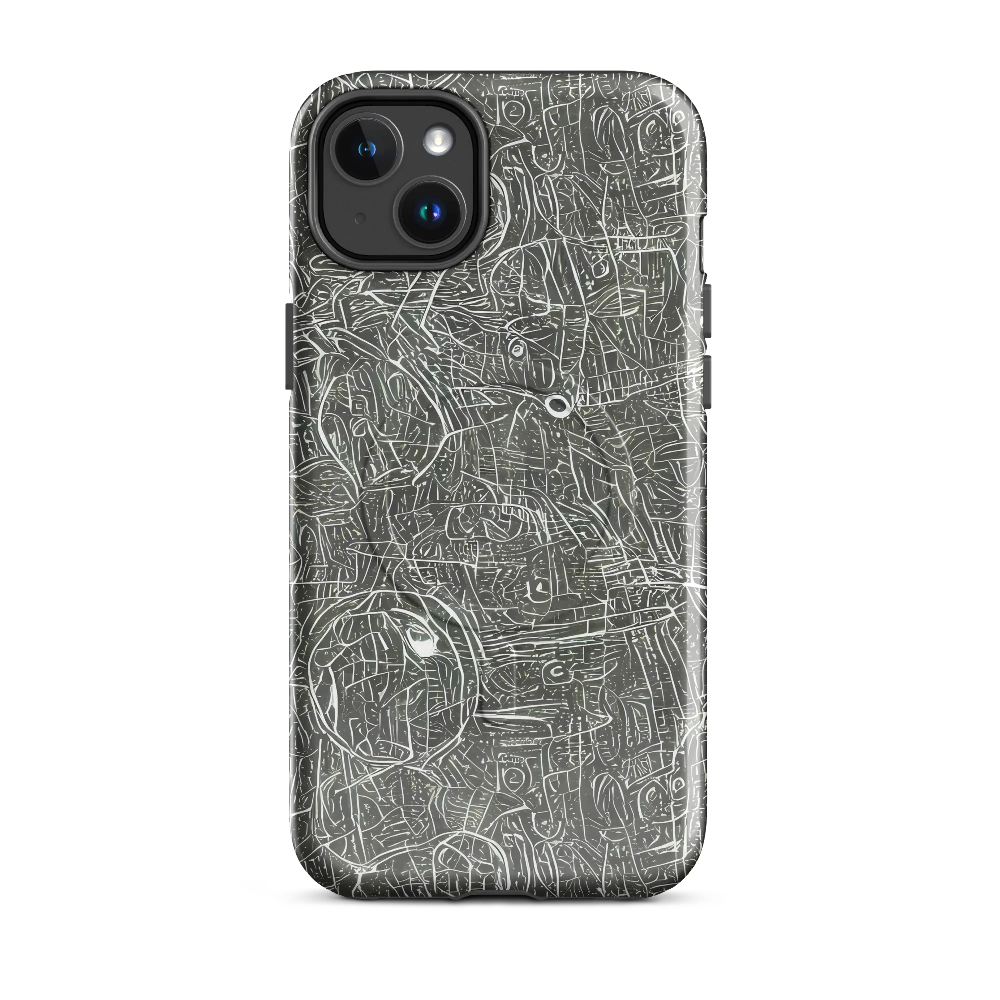 Obsidian Menagerie on MagSafe Tough Case for iPhone® — Front
