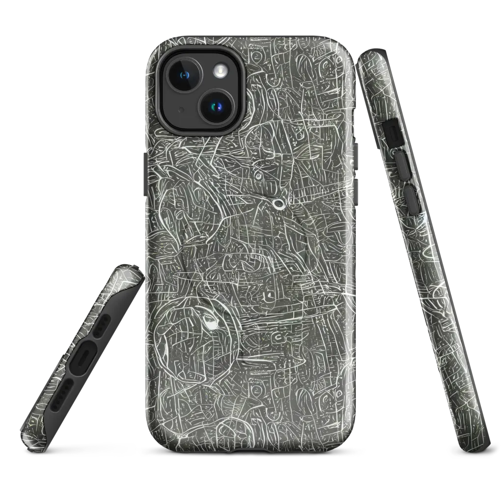 Obsidian Menagerie on MagSafe Tough Case for iPhone® — Front