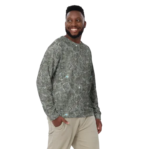 Obsidian Menagerie on a Sweatshirt