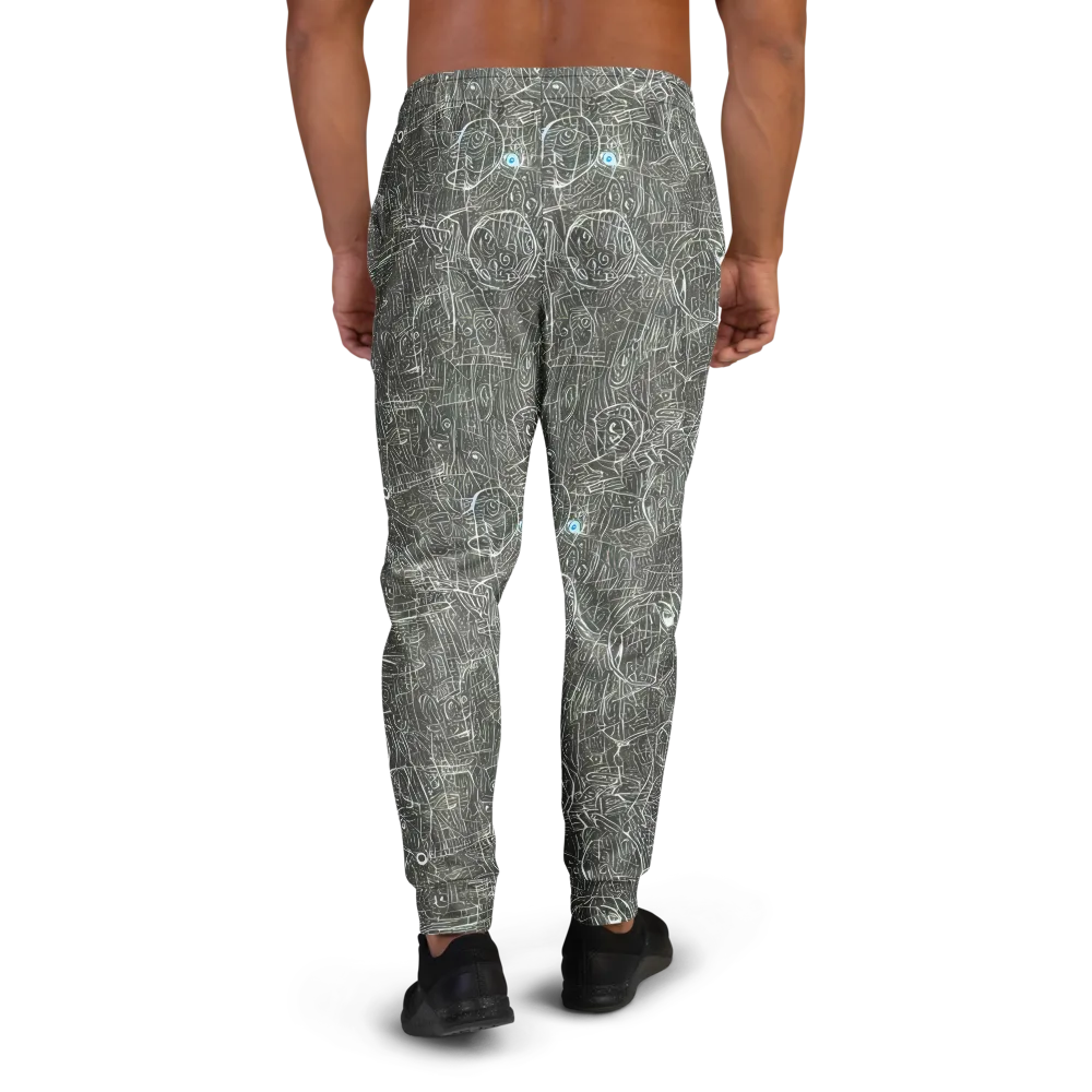 Obsidian Menagerie on Men's Joggers — Back