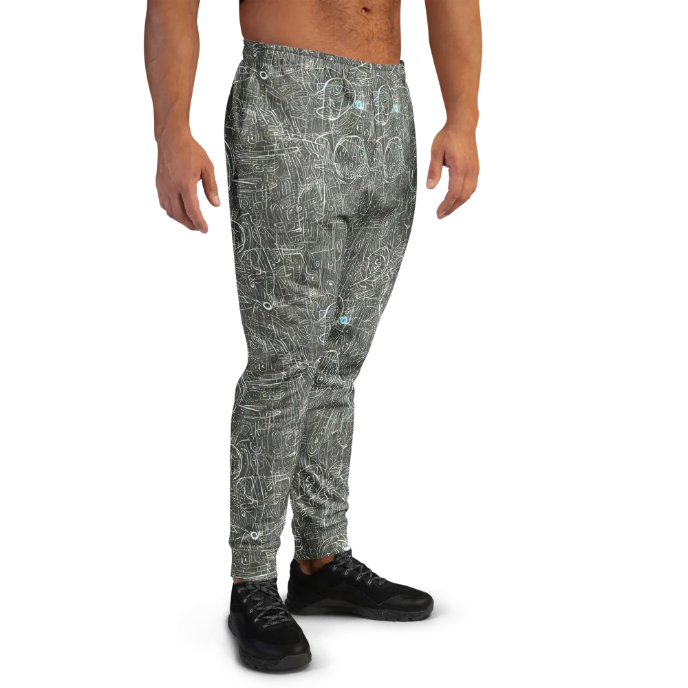 Obsidian Menagerie on Men's Joggers — Right