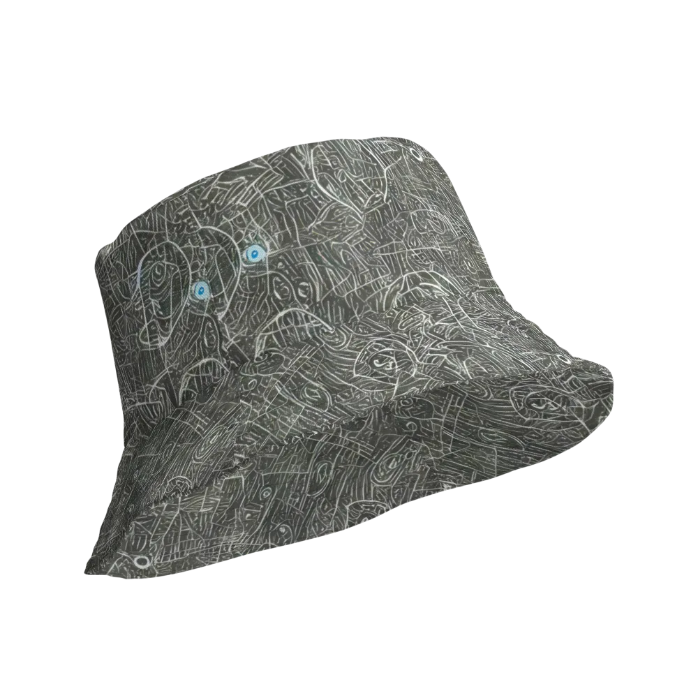 Obsidian Menagerie on Reversible Bucket Hat — Product details Outside