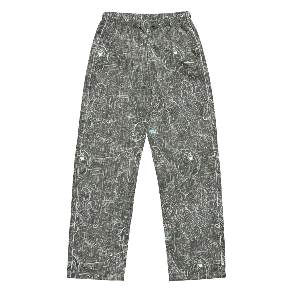 Obsidian Menagerie on Women's Pajama Pants — Front