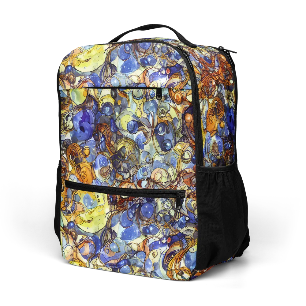 Electric Aquarium on Utility Backpack — Left Front