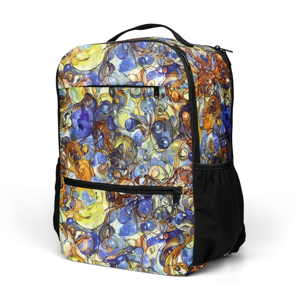 Electric Aquarium on Utility Backpack — Left Front