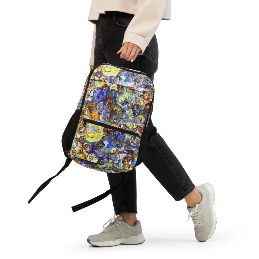 Electric Aquarium on Utility Backpack — Front