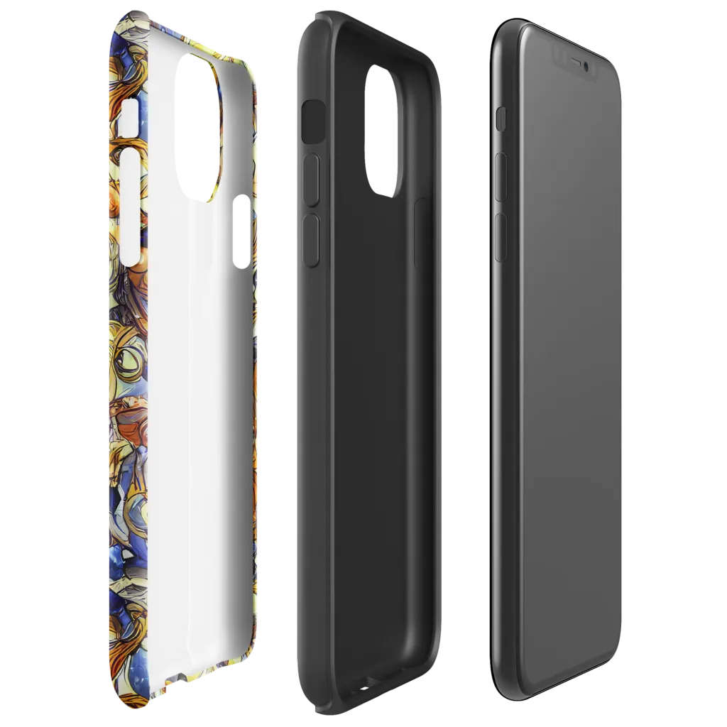 Electric Aquarium on Tough Case for iPhone® — Right