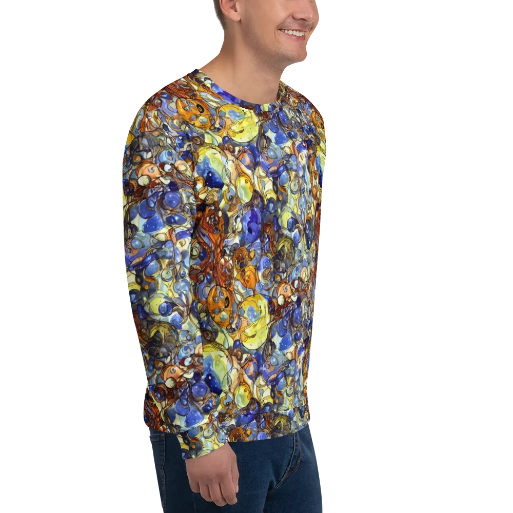 Electric Aquarium on Sweatshirt — Right Front