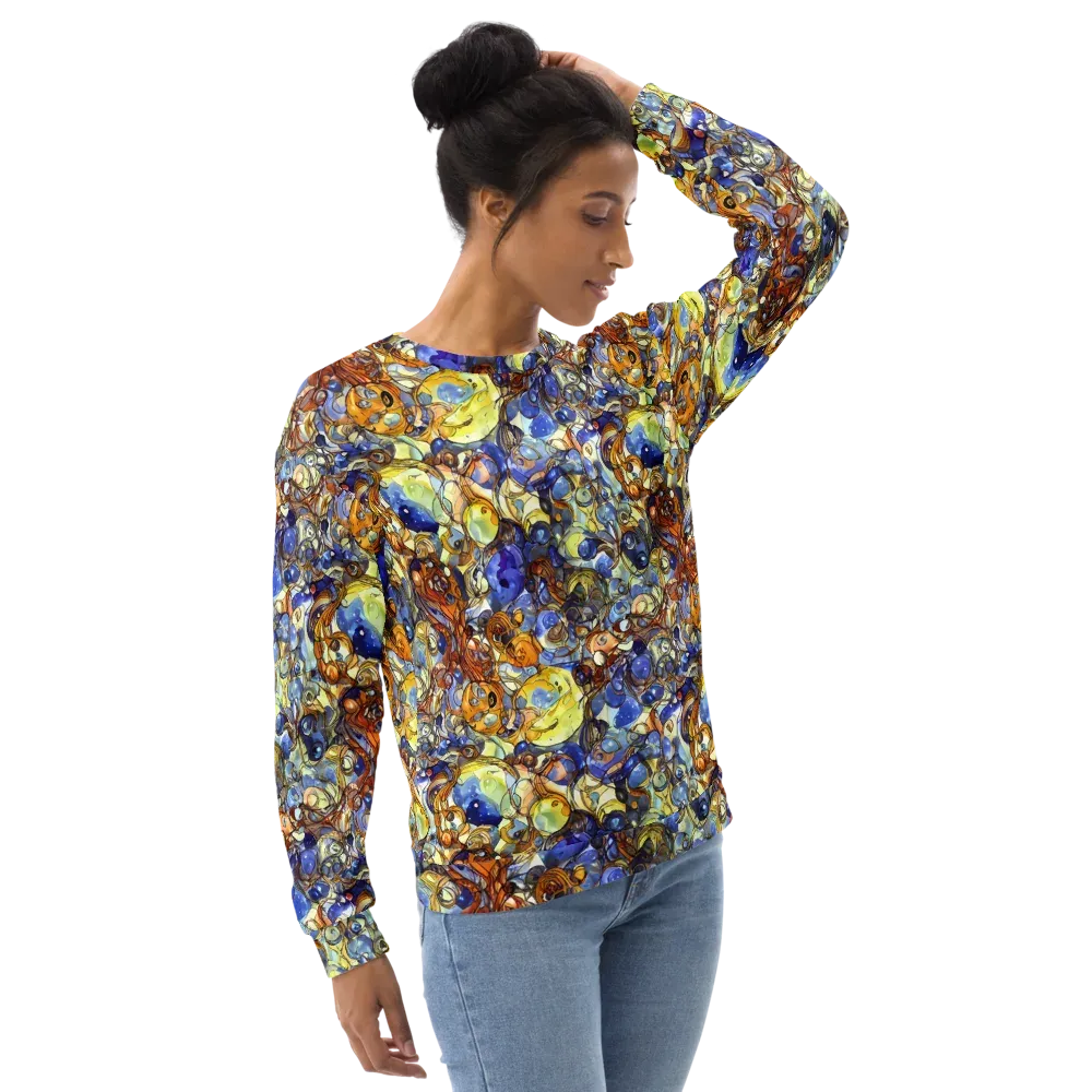 Electric Aquarium on Sweatshirt — Right Front