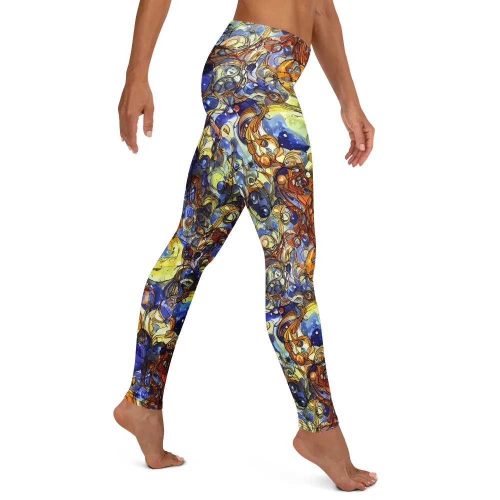 Electric Aquarium on Leggings — Right