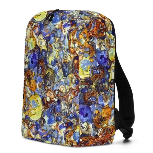 Electric Aquarium on a Minimalist Backpack