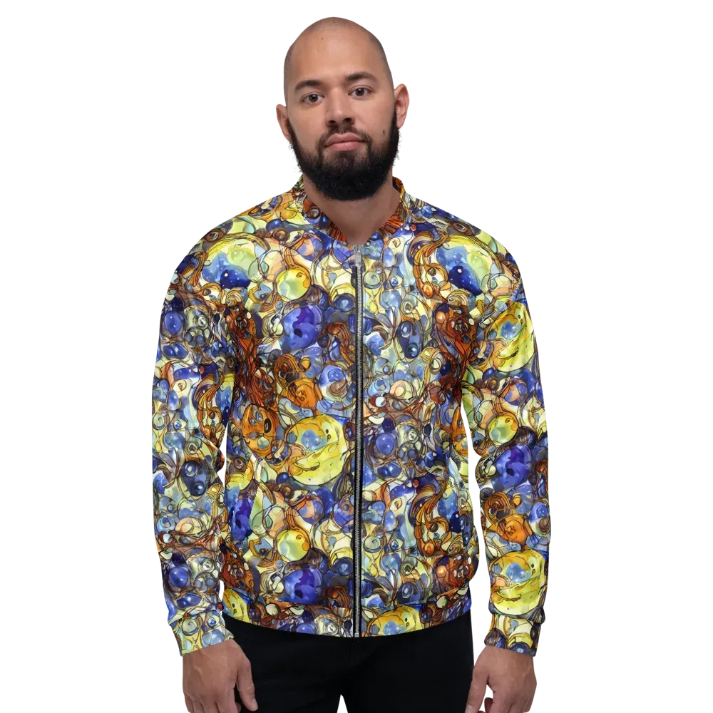 Electric Aquarium on Bomber Jacket — Front
