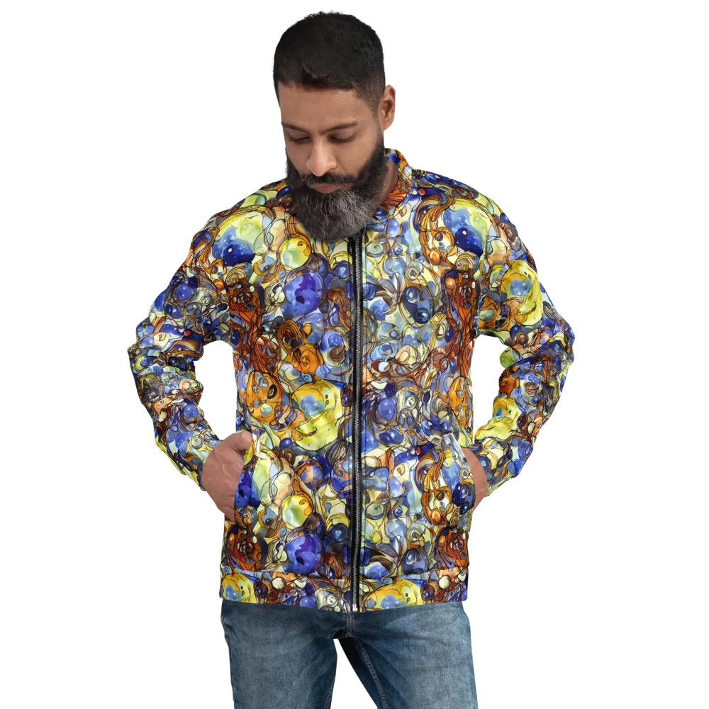 Electric Aquarium on Bomber Jacket — Front