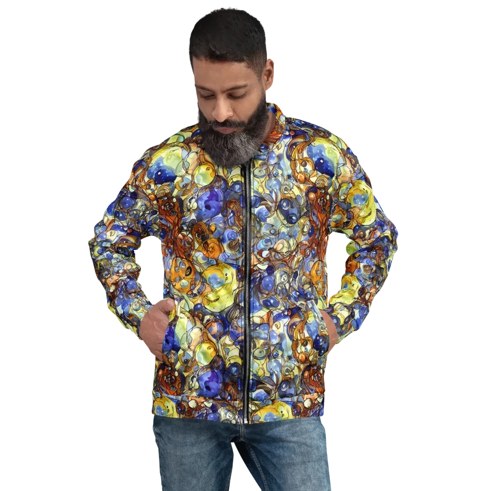 Electric Aquarium on Bomber Jacket — Front