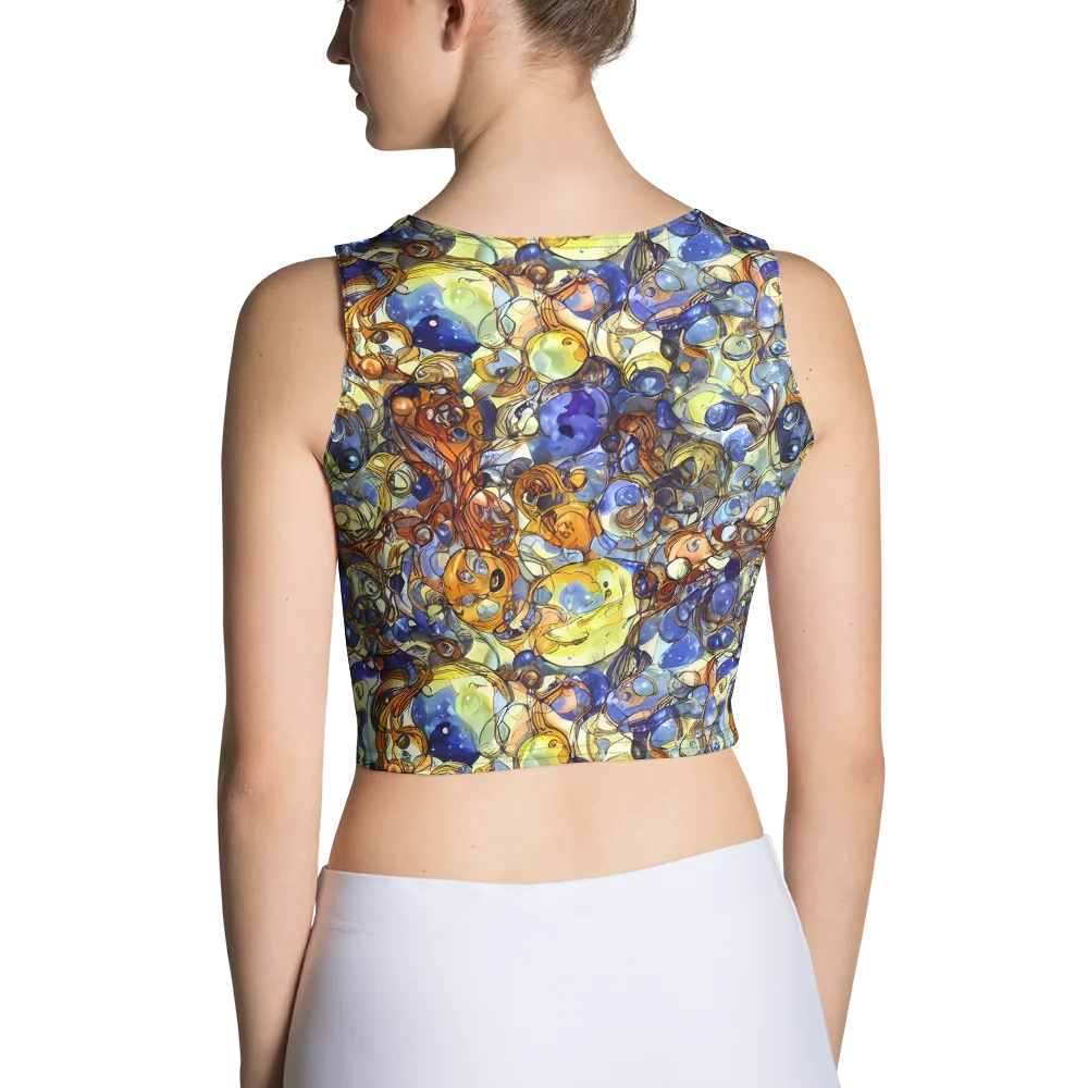 Electric Aquarium on Crop Top — Back