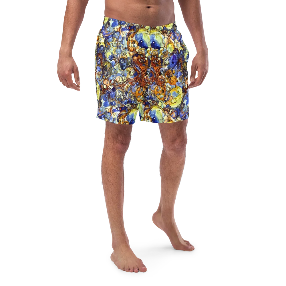 Electric Aquarium on Swim Trunks — Front