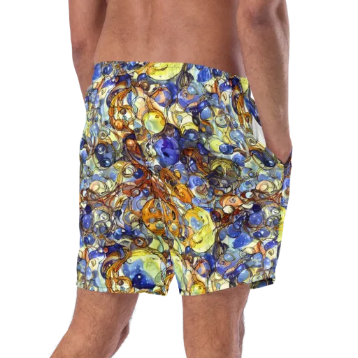 Electric Aquarium on a Swim Trunks
