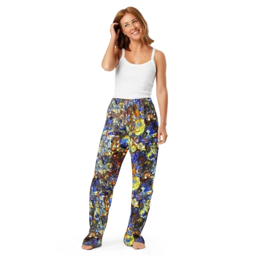 Electric Aquarium on a Women's Pajama Pants