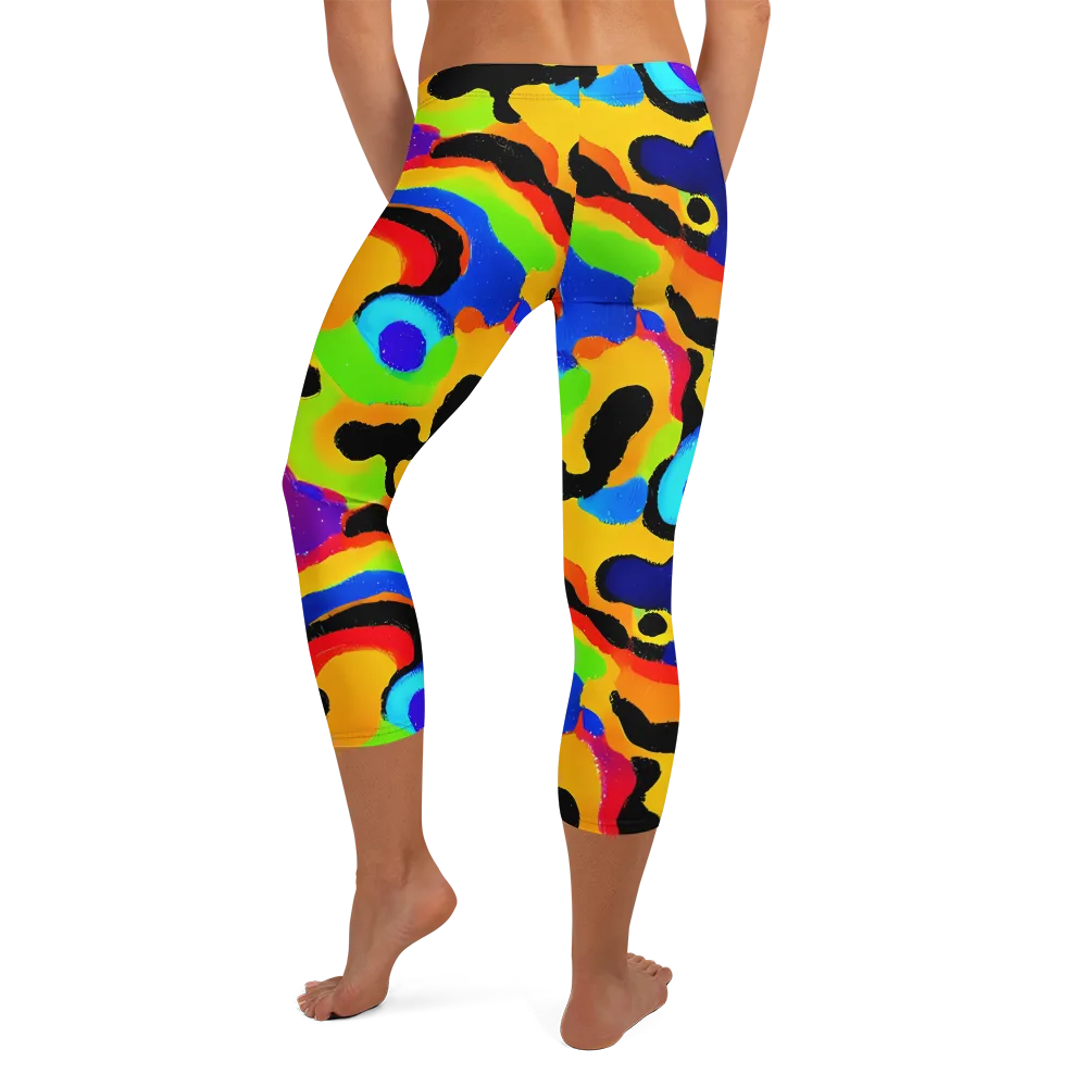 Acid Atelier on Capri Leggings — Back