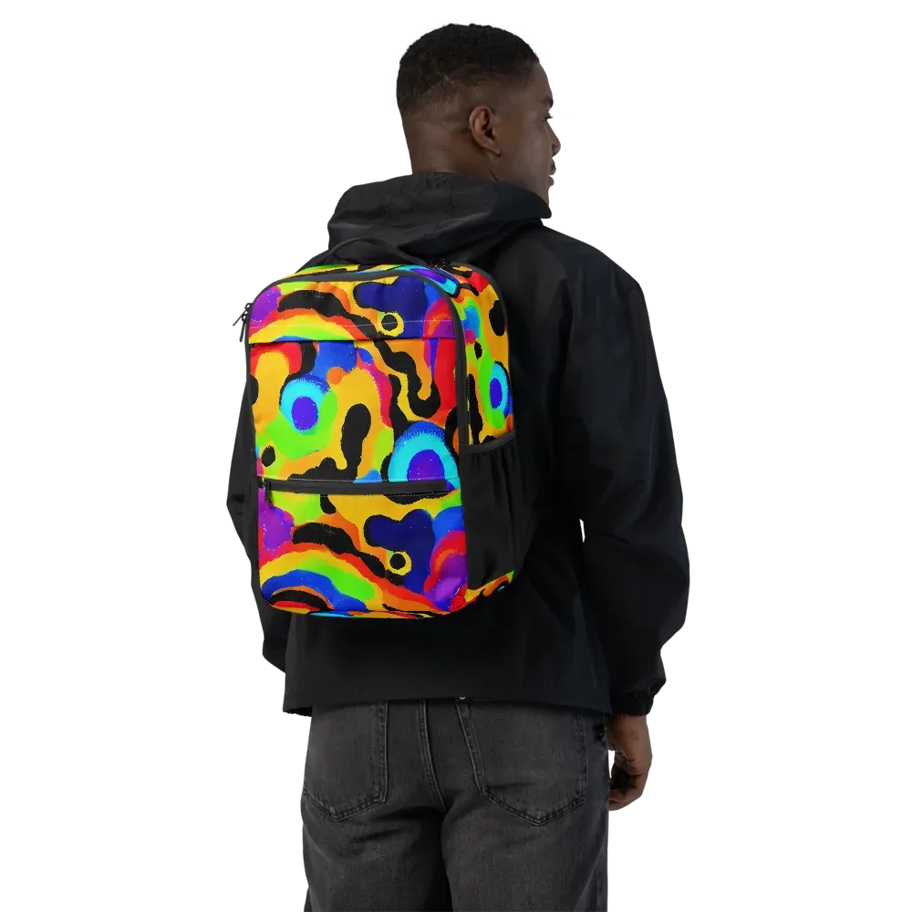 Acid Atelier on Utility Backpack — Back