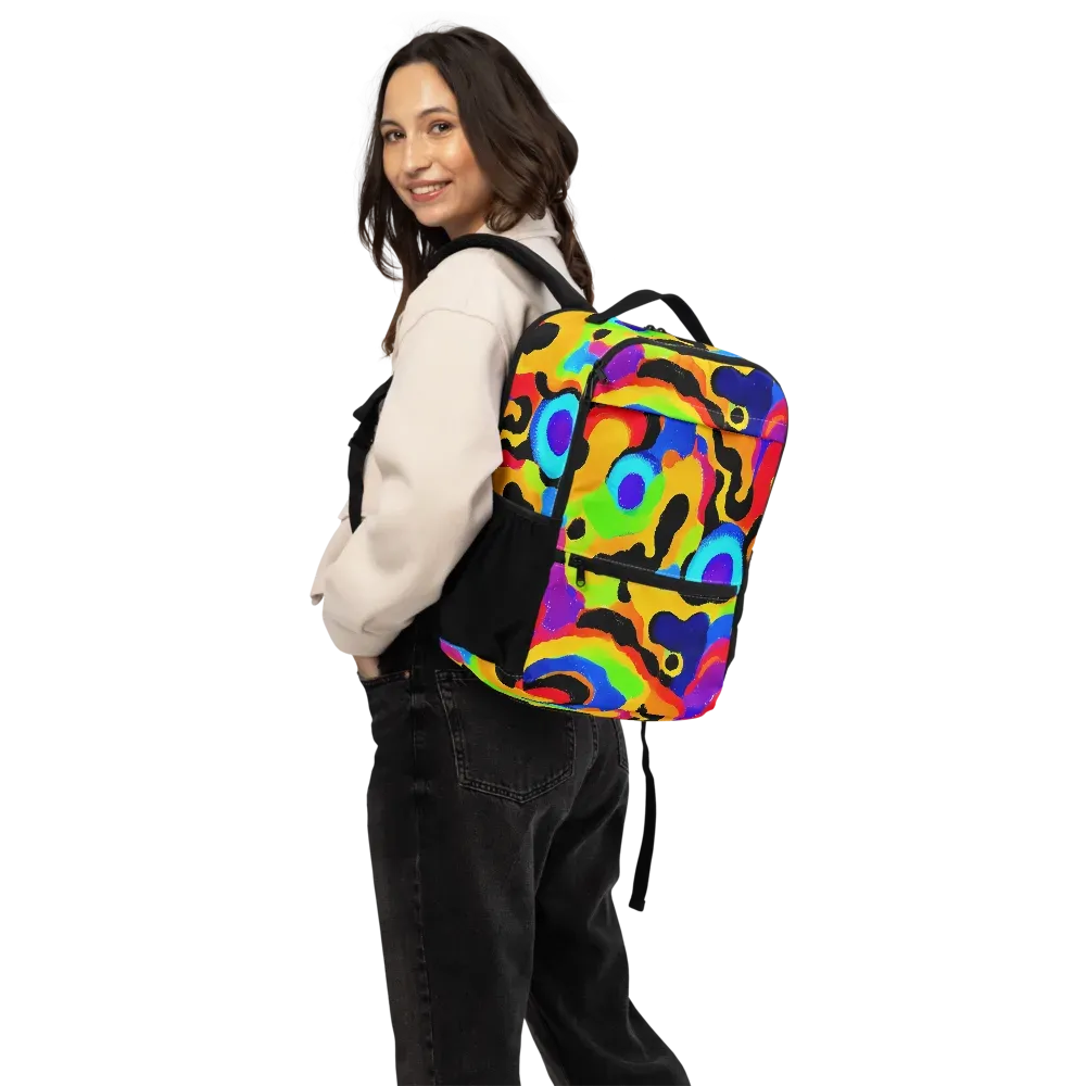 Acid Atelier on Utility Backpack — Back