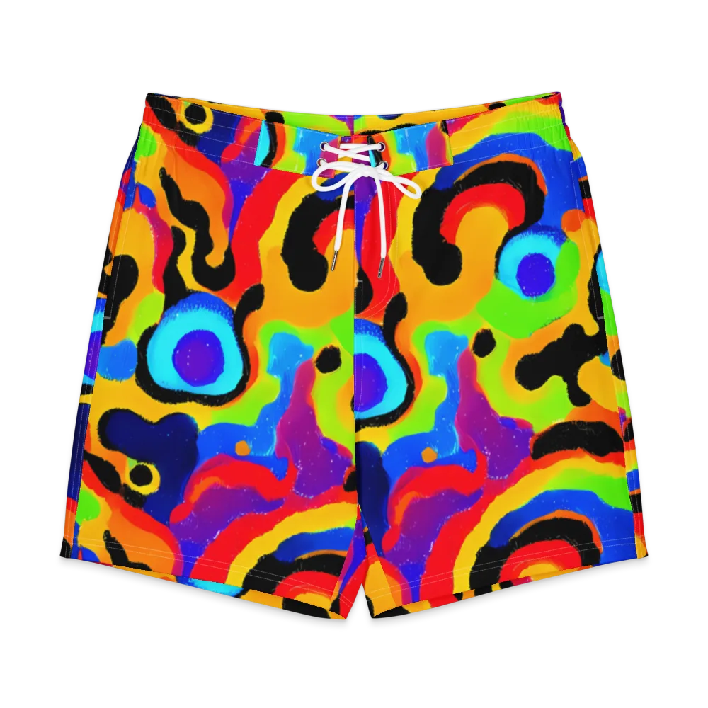 Acid Atelier on Men's Board Shorts — Front