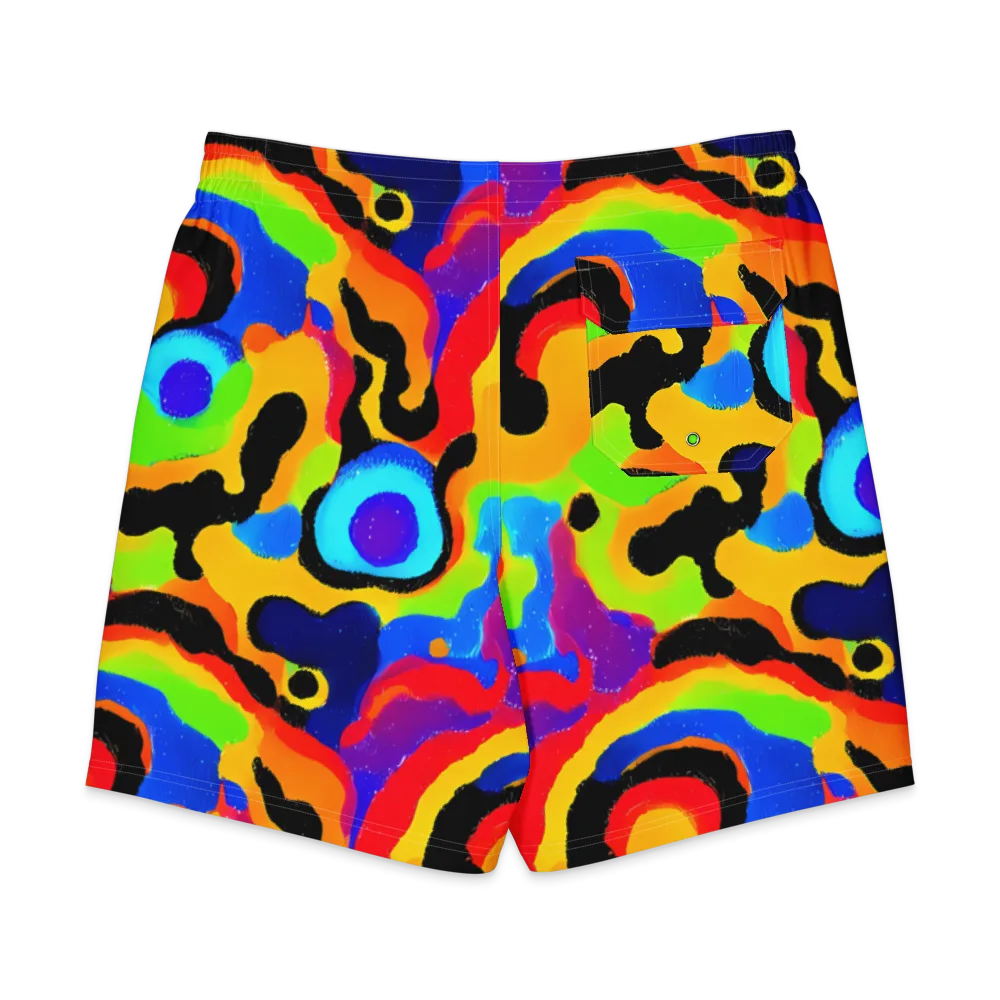 Acid Atelier on Men's Board Shorts — Back