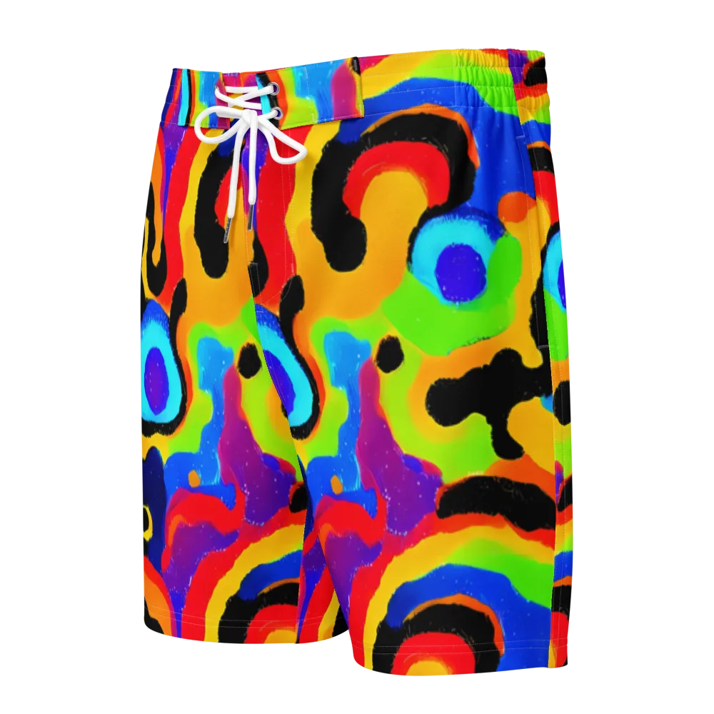 Acid Atelier on Men's Board Shorts — Front