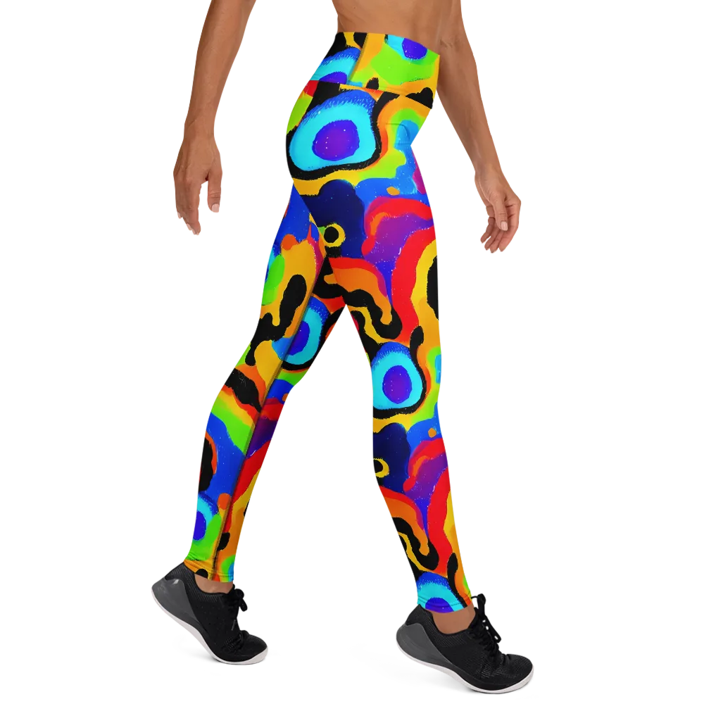 Acid Atelier on Yoga Leggings — Right
