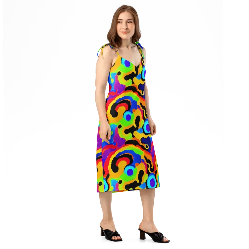 Acid Atelier on Slip Dress — Right Front