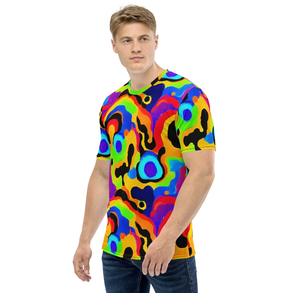 Acid Atelier on Men's Crew Neck T-Shirt — Left
