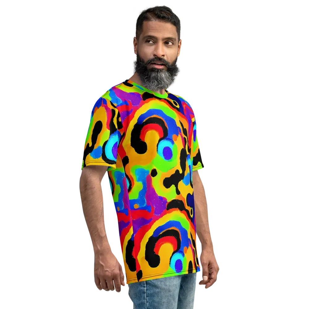 Acid Atelier on Men's Crew Neck T-Shirt — Right
