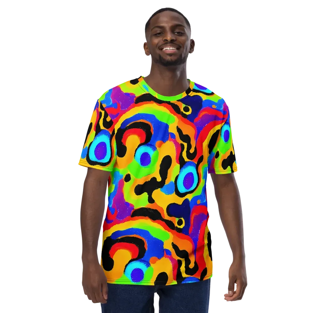 Acid Atelier on Men's Crew Neck T-Shirt — Front