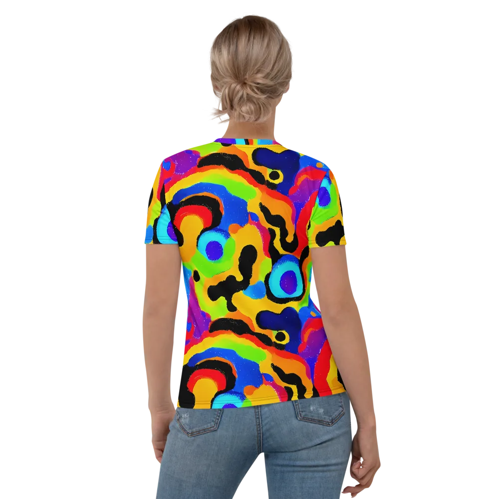 Acid Atelier on Women's Crew Neck T-Shirt — Back