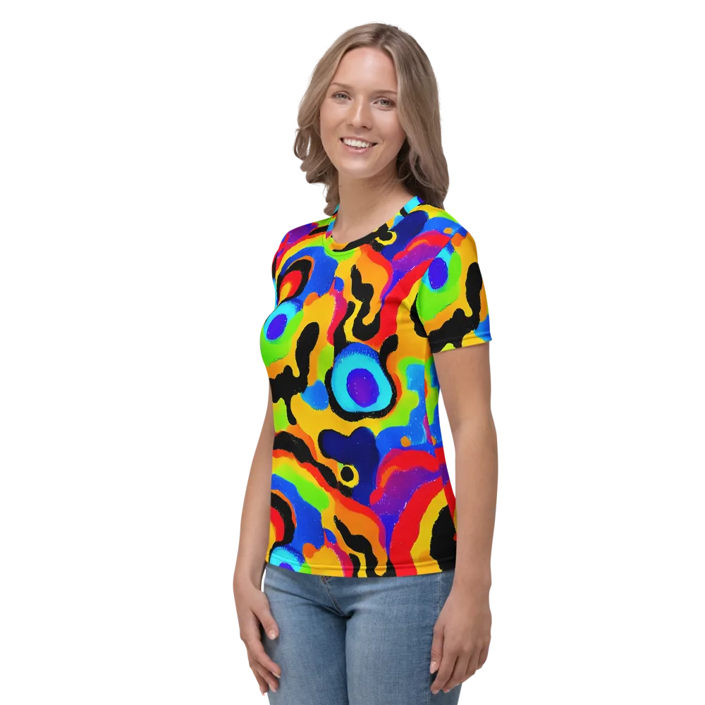 Acid Atelier on Women's Crew Neck T-Shirt — Left