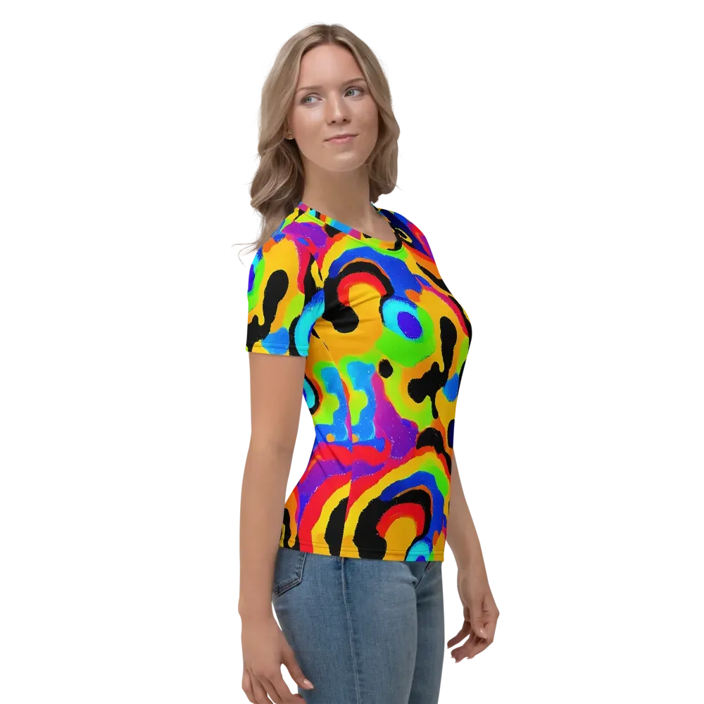 Acid Atelier on Women's Crew Neck T-Shirt — Right