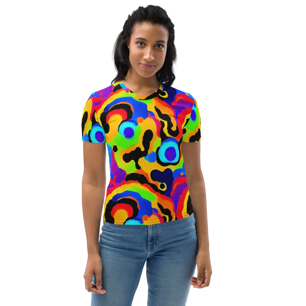 Acid Atelier on Women's Crew Neck T-Shirt — Front