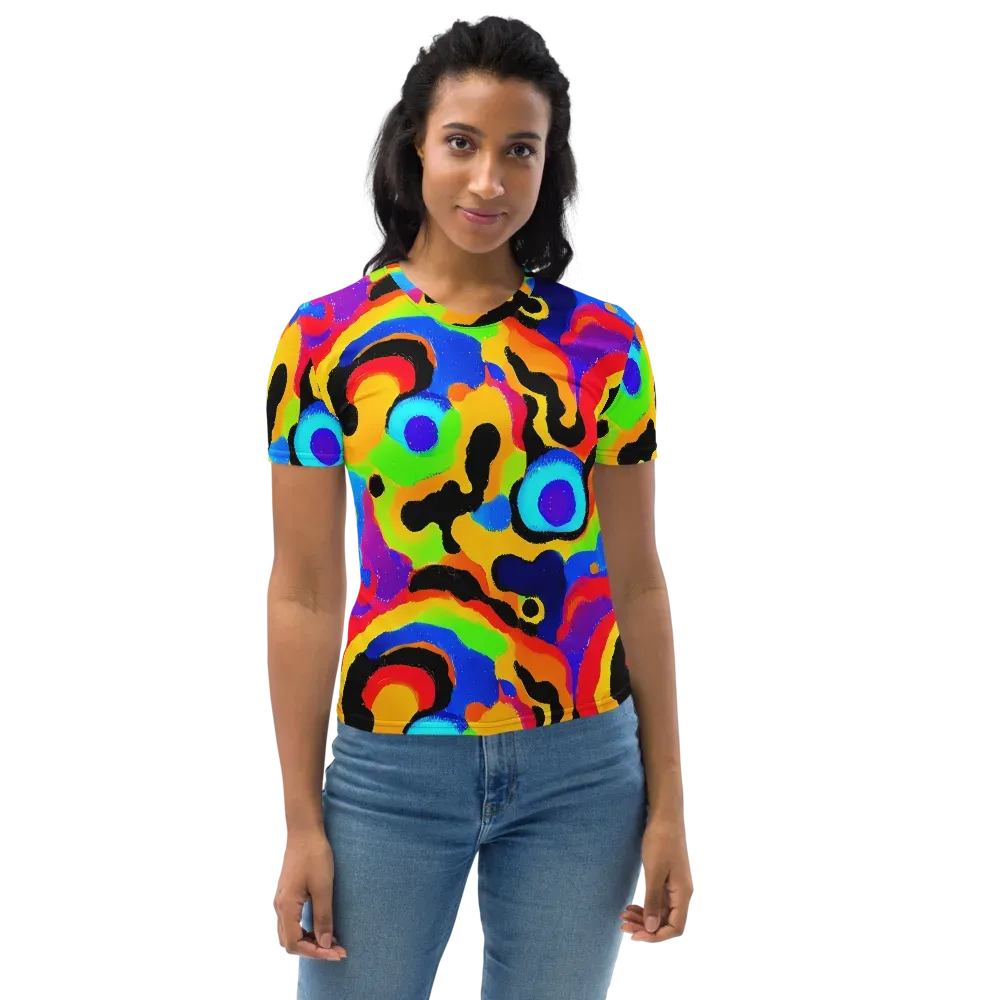 Acid Atelier on Women's Crew Neck T-Shirt — Front