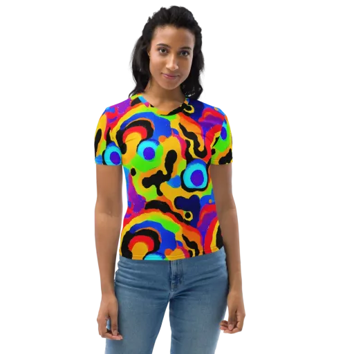 Acid Atelier on a Women's Crew Neck T-Shirt