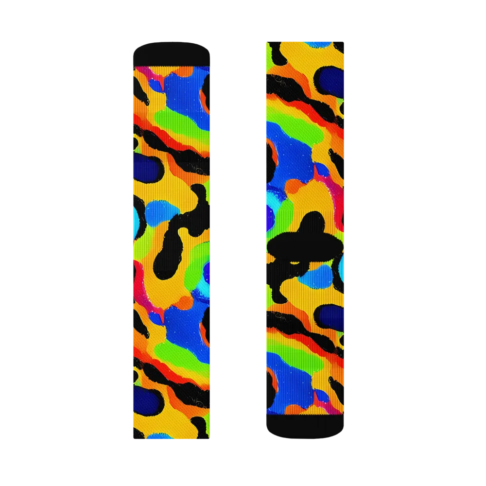 Acid Atelier on Socks — Right Sock