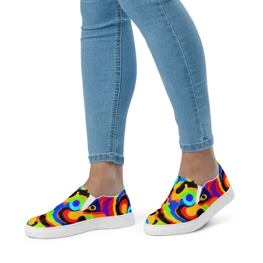 Acid Atelier on a Women's Slip-On Canvas Shoes